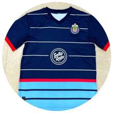 Conjunto Jersey Playera + Short Chivas azul oscuio Futbol Adulto - Azul Marino - Ver 2