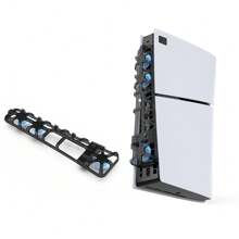 DOBE TP5-3538黑色後置藍光冷卻器，配有USB輸出口，適用於PS5精簡版遊戲機 - 黑色 - 查看 11