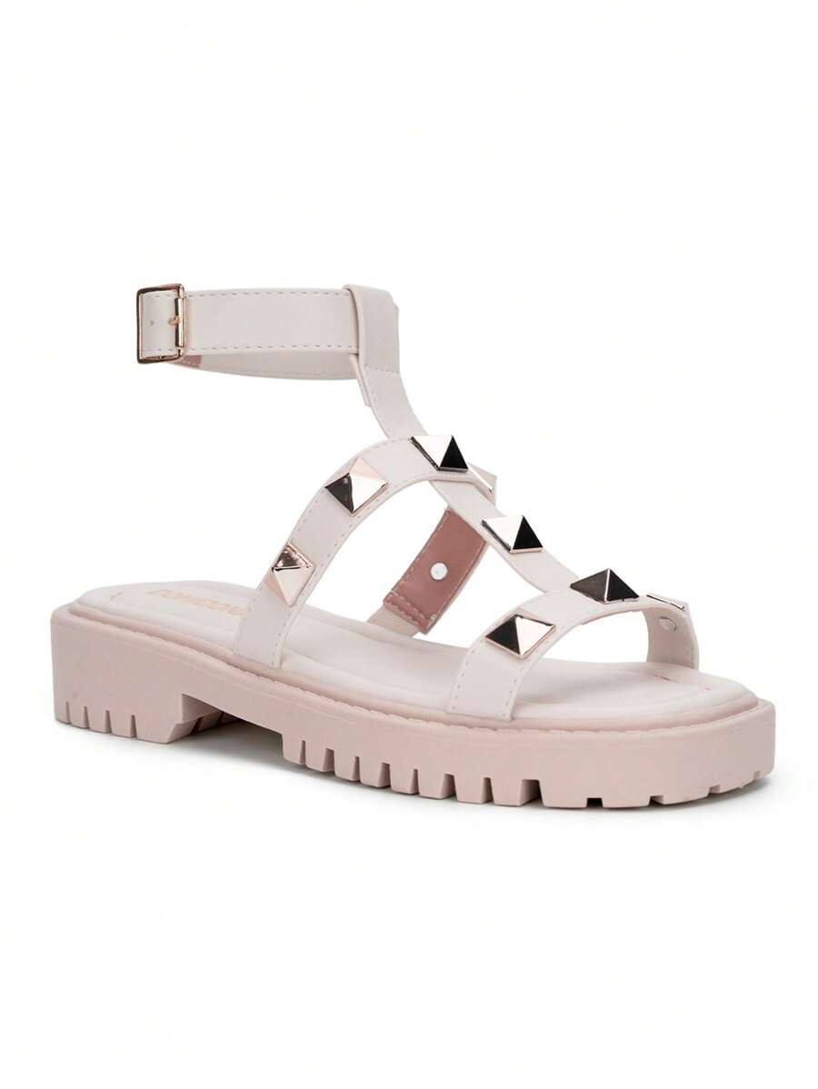 Women Platforms & Wedge Sandals - 米色 - 查看 1