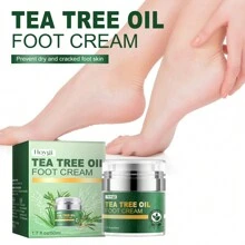 Tea Tree Oil Foot Cream, Repairs Cracked Heels, Prevents Dryness And Peeling, Moisturizes And Nurtures Skin - Multicolor - View 1
