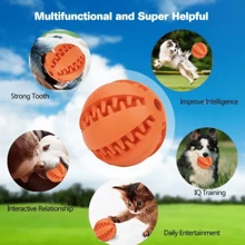 1 Miếng Dưa hấu Spike Trái bóng Thú cưng Nhai & Đồ chơi - Đỏ - Xem 9