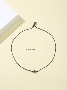 1 Miếng Đúng mốt Phong cách Gô-tích Vòng cổ choker - màu đen - Xem 5