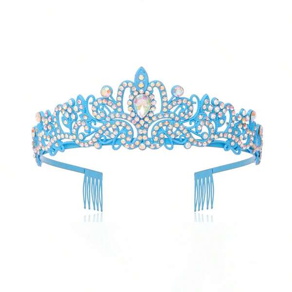 Tiaras Crown Crystal AB Rhinestones Tiaras and Crowns for Women