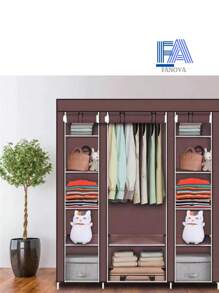 FANOVA Closet Armable Ropero Rack Guardaropa Recamara Organizacion - Multicolor - Ver 2