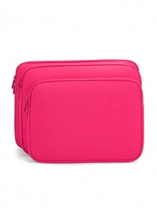 14吋防震防摔減震商務內袋,可放置筆記本電腦、ipad、手提袋等便攜式電子設備,適用於商務禮物贈送,請在下單時確認尺寸 - 玫紅色 - 查看 2