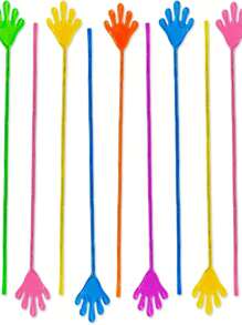 72pcs Random Sticky Hand Slap Party Squishy Toy - 彩色 - 查看 4