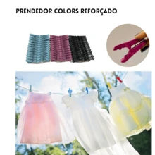 KIT 48 Prendedor Reforçado de roupa, Pregador Reforçado de roupa para varal - Preto - Visão 4