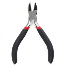 1入diy - 迷你鉗子約11-14.5厘米 黑色長鉗子,珠寶製作鉗子手工掛環夾工具,長鼻鉗,曲柄鉗,平口鉗,鉗子,圓鼻鉗,剪線鉗,珠寶鉗,用於製作珠寶掛環、黑色迷你長鼻鉗,用於珠寶製作和修理,適合成人和初學者(鉗子帶有防銹油) - 黑色 - 查看 4