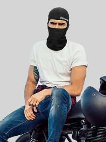 Musion 1pc Shiesty Hip Hop Motorcycle Balaclava Breathable Cycling Face Mask Thermal Ski Neck Gaiter Headwear For Riding And Outdoor Sport