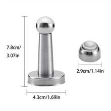 1 bộ Cửa Từ tính , Từ tính Cửa Tài liệu Cửa Khóa , Nam châm Chặn cửa Nắm lấy Máy khoan Crôm hợp kim Thép Từ tính Giá treo tường , Ốc vít Đã gắn Cửa Mở - Nhiều màu - Xem 5
