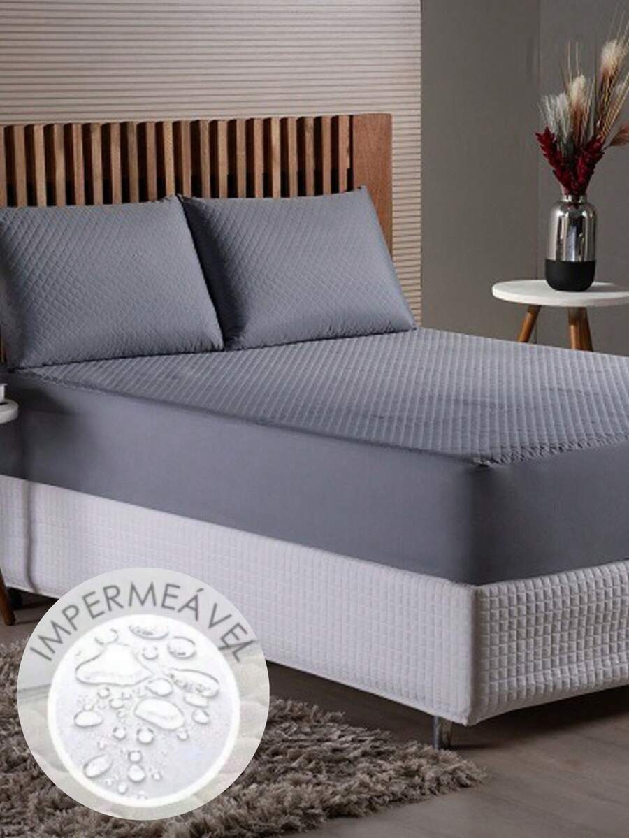 Mattress Protectors & Encasements - 灰色 - 查看 1