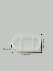 2pcs Pill Box Mini Pill Case 2/3 Grids Tablet Pill Organizer Case Dispenser Travel Tablet Holder Container Medicine Drug Storage Box Pill Box Pill Case Pill Organizer Pill Container College Vacation Cruise Summer Holiday Essentials Medical Bag Medicine Organizer Travel Accessories Travel Organizer Travel Essentials Travel Stuff Travelling Bag College Vacation Cruise Summer Holiday Essentials First Aid Kit