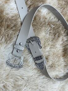 Women Belts - 米色 - 查看 1