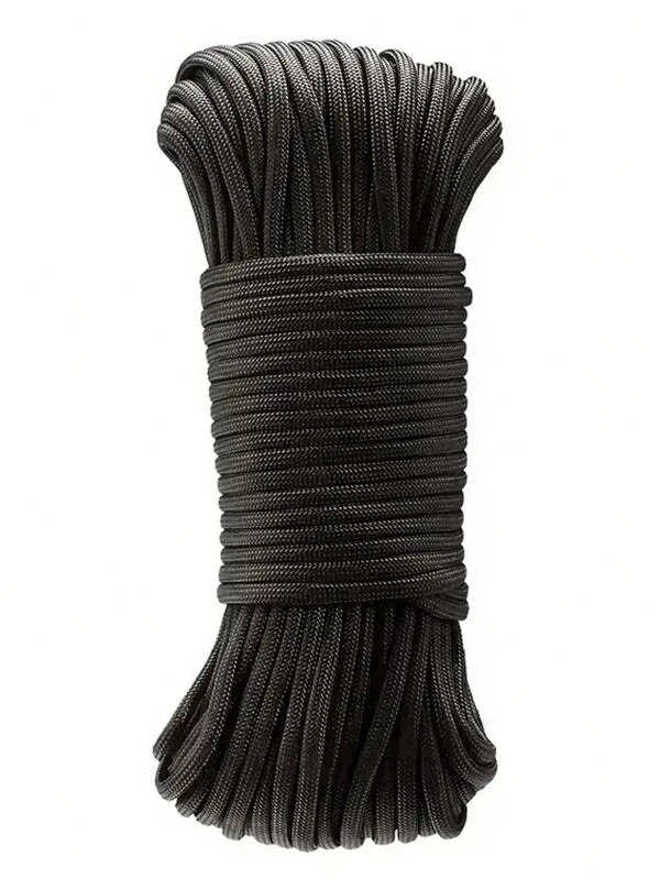 1pc 1220.47inch 4mm 7 Strand Core Cord Lanyard Rope,Bundle Equipment Rope,Outdoor Wear-Resistant Tent Pull Rope,Braided Nylon Rope Camping DIY Bracelet Making Outdoor Multi-Functional,Tent Rope Survival Accessories Camping Stuff