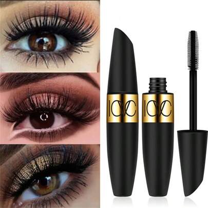 Mascara Lengthening, Thickening, Curling, Waterproof, Sweatproof, Long-lasting, Smudge-proof Base Makeup Eyelash Mascara