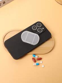 2pcs Pill Box Mini Pill Case 2/3 Grids Tablet Pill Organizer Case Dispenser Travel Tablet Holder Container Medicine Drug Storage Box Pill Box Pill Case Pill Organizer Pill Container College Vacation Cruise Summer Holiday Essentials Medical Bag Medicine Organizer Travel Accessories Travel Organizer Travel Essentials Travel Stuff Travelling Bag College Vacation Cruise Summer Holiday Essentials First Aid Kit