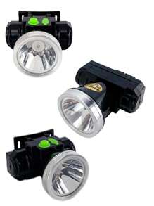 Linterna LED tipo minero portátil AL-4603 - Plateado - Ver 5