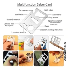 Kits de Emergencia, 40 En 1 Kit De Supervivencia De Emergencia Para Camping - Negro - Ver 6