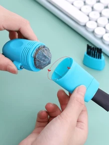 Mini Usb Keyboard Vacuum Cleaner For Cleaning Small Devices On Computer Or Laptop Desk - Black - View 5