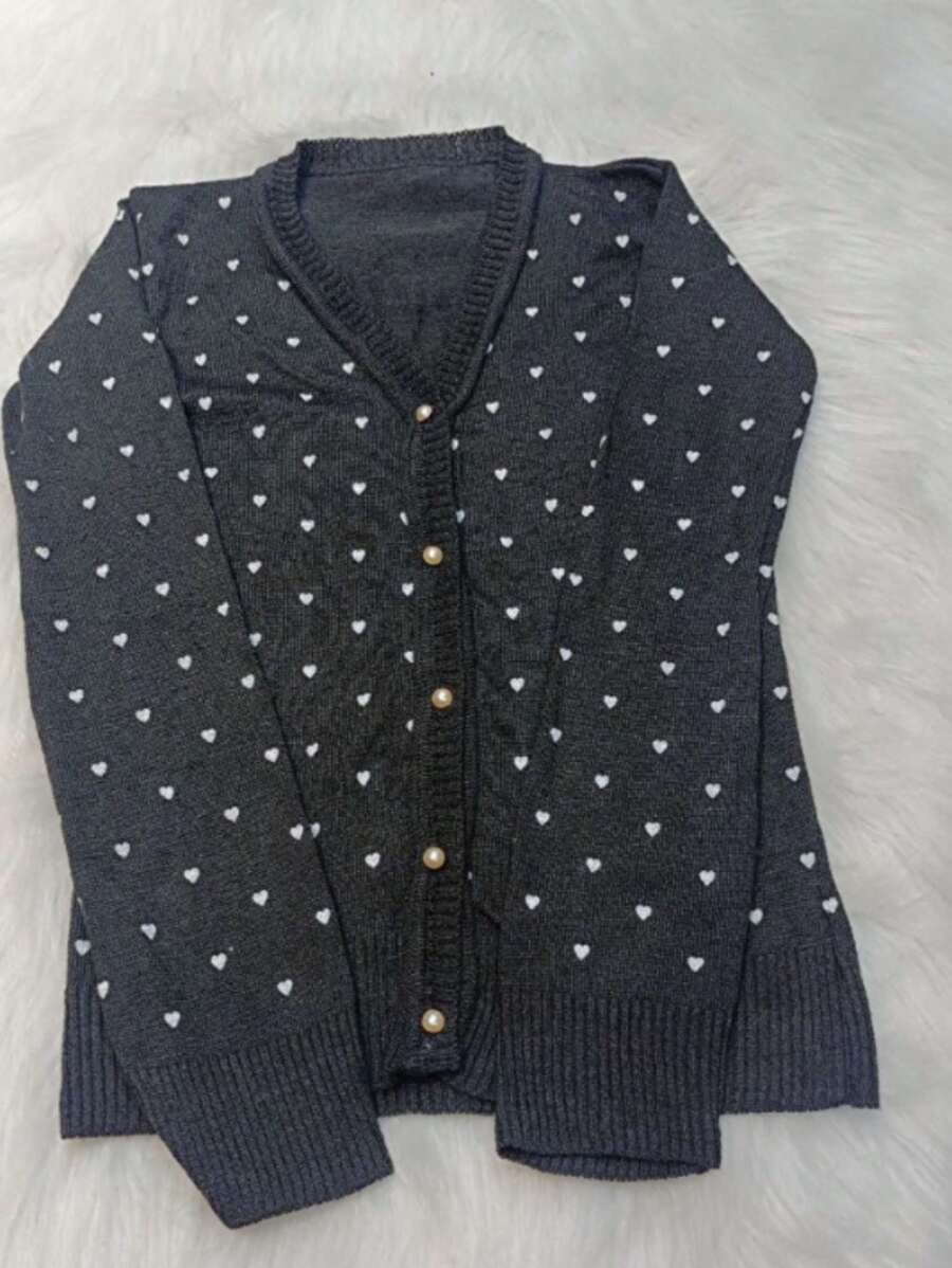 Women Cardigans - 黑色 - 查看 1