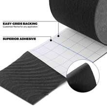 1 Roll 5cm X 5m Kinesiology Tape, Sports Bandage, Elastic Kinesio Tape Effect For Sports - Black - View 3