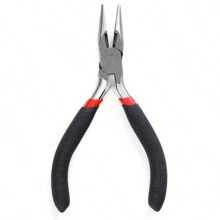 1入diy - 迷你鉗子約11-14.5厘米 黑色長鉗子,珠寶製作鉗子手工掛環夾工具,長鼻鉗,曲柄鉗,平口鉗,鉗子,圓鼻鉗,剪線鉗,珠寶鉗,用於製作珠寶掛環、黑色迷你長鼻鉗,用於珠寶製作和修理,適合成人和初學者(鉗子帶有防銹油) - 黑色 - 查看 8