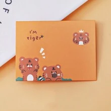 8 Piezas Tarjetas De Felicitación Plegables De Dibujos Animados Con Bendiciones Festivas Y Mensaje Para Expresar Amor - Multicolor - Ver 10
