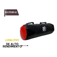 Saco Costal Con Peso Crossfit 40lb Sand Bag Saco De Arena - Rojo - Ver 4