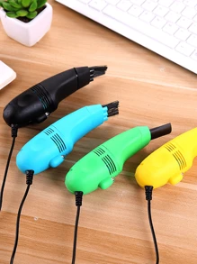 Mini Usb Keyboard Vacuum Cleaner For Cleaning Small Devices On Computer Or Laptop Desk - Black - View 3