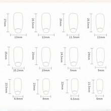 24入組快速貼戴美甲貼花,長形棺形/芭蕾舞形/短方形漸層閃粉鑲鑽愛心星星亮片美甲貼,自粘式美甲貼紙,附膠凝膠美甲油清除工具套裝,diy家居美甲,芭蕾舞形美甲檔案,拆卸式假指甲,半貼式美甲貼紙,可反覆使用,適用於女性和女孩日常生活假指甲貼片 - 乾枯玫瑰色 - 查看 7