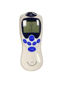 Masajeador TENS EMS Para Estimulación Muscular, Máquina De Terapia De Electro Estimulación De 4 Parches - Blanco - Ver 3