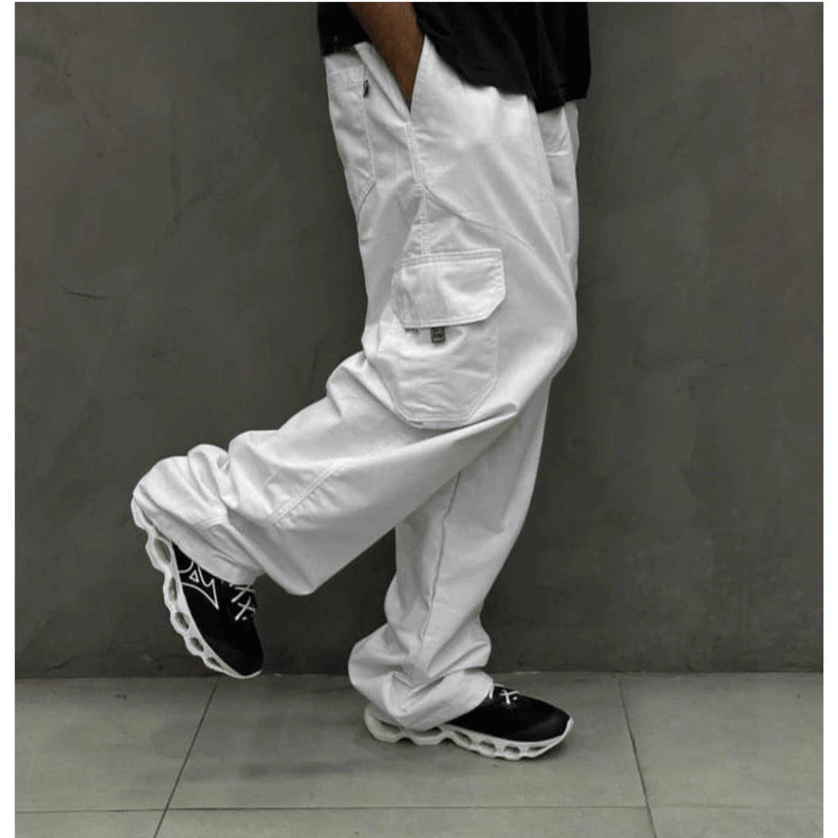 Men Pants - trắng - Xem 1