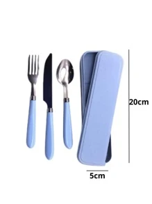 Porta Talheres Para Marmita Individual Portátil Estojo Bolsa