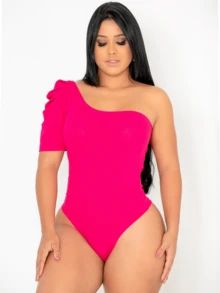 Women Bodysuits - Màu Hồng Tươi - Xem 3