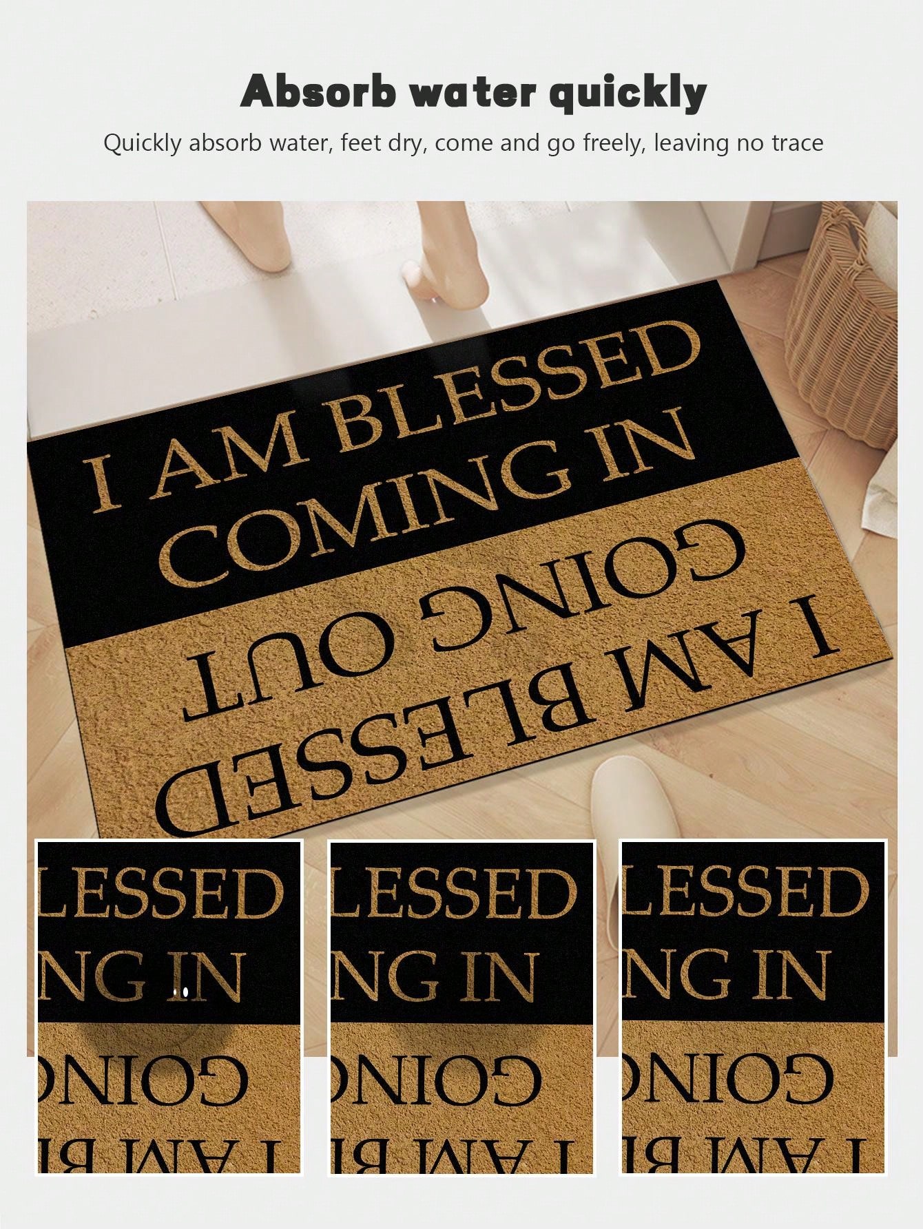 1pc Funny Doormats, Indoor Entrance Mat, I AM Coming In And