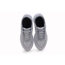 Women Wedge Sneakers - Grey - View 4