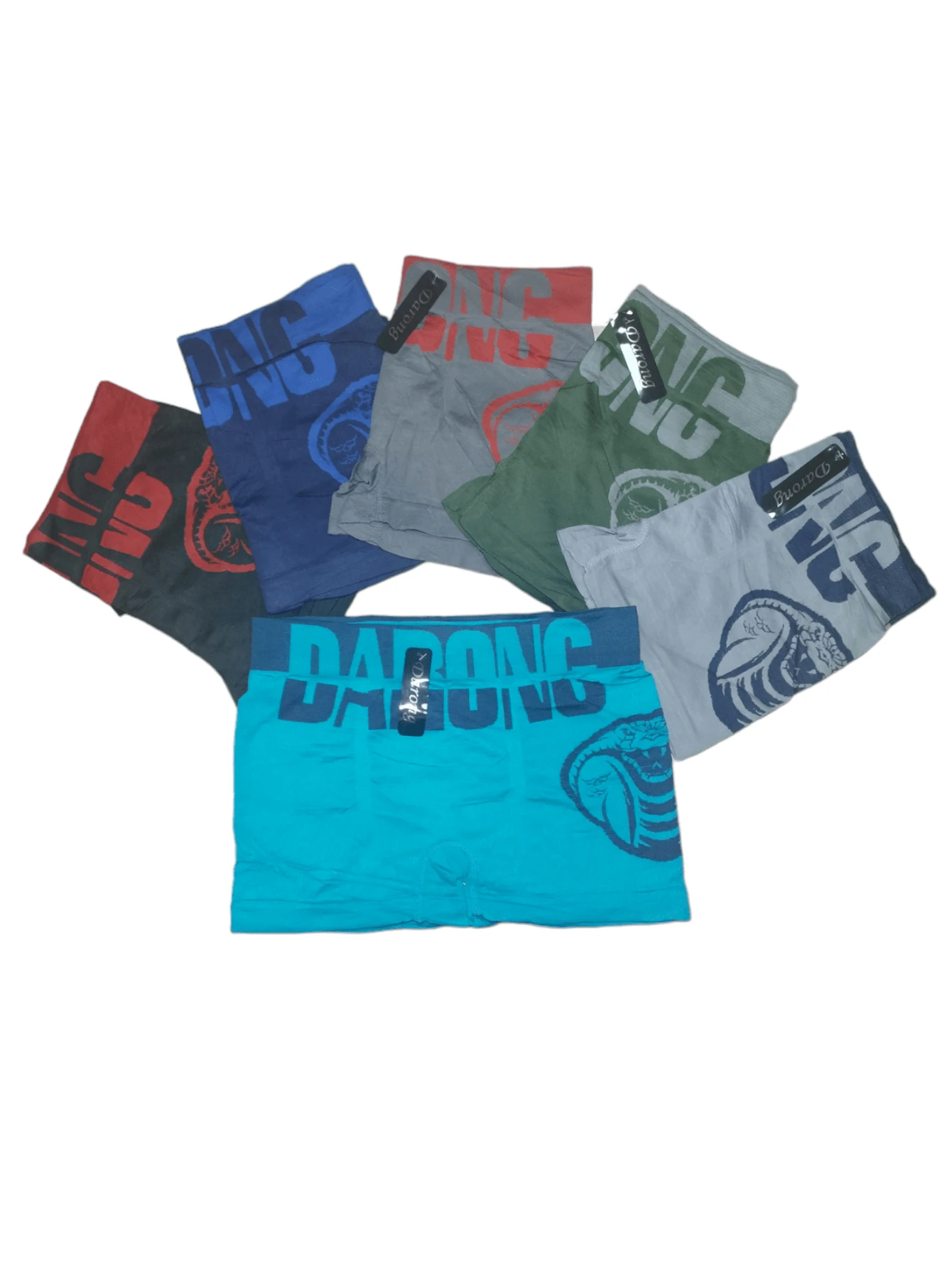 6 Pieces Of Microfiber Boxers For Men One Size (Colors And Models Are Sent At Random) - Multicolor - View 1