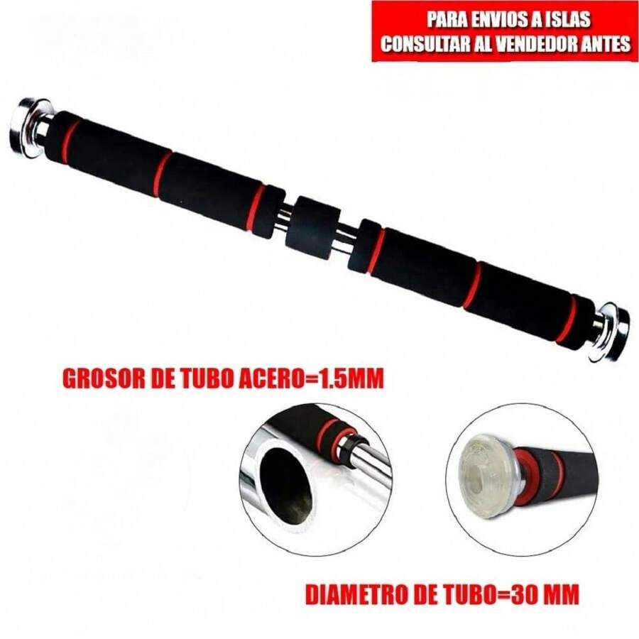 1 Miếng Nằm ngang Quán bar , Trong nhà Miễn khoan Cửa Nằm ngang Quán bar , Kéo lên Thiết bị tập luyện - màu đen - Xem 1