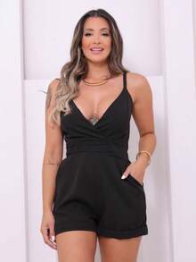 Women Jumpsuits - màu đen - Xem 2