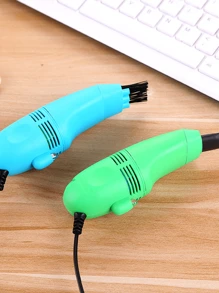 Mini Usb Keyboard Vacuum Cleaner For Cleaning Small Devices On Computer Or Laptop Desk - Black - View 4