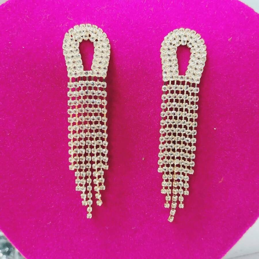 Stud Earrings - Vàng - Xem 1