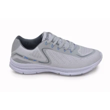 Women Wedge Sneakers - Grey - View 1
