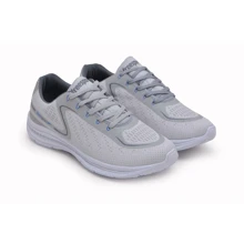 Women Wedge Sneakers - Grey - View 2
