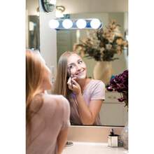 Wireless LED Vanity Mirror Lights, Vanity Mirror, LED Vanity Mirror Lights - White - View 3