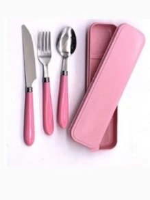 Porta Talheres Para Marmita Individual Portátil Estojo Bolsa