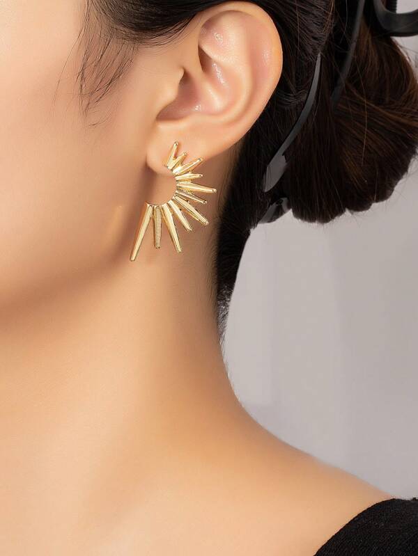 Structured Stud Earrings