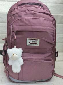 Women Fashion Backpacks - 粉色 - 查看 5