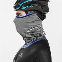 Sun Protective Anti UV 1 Pc Summer Cycling Mask Outdoor Cycling Motorcycle Sports Magic Scarf Ice Silk Sunscreen Breathable Neck Scarf - Grey - View 2