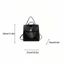 1個帆布化妝袋,禮品袋,拉鍊袋,適用於旅行,休閒,基本款,時尚,防水 - 銀色 - 查看 2