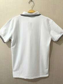 Men Polo Shirts - 白色 - 查看 2